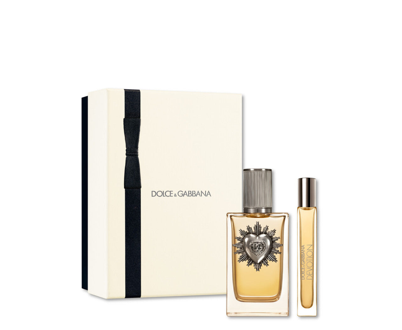 DOLCE & GABBANA DEVOTION 2 PCS SET FOR MEN: 3.3 EAU DE PARFUM SPRAY + 0.33 EAU DE PARFUM SPRAY