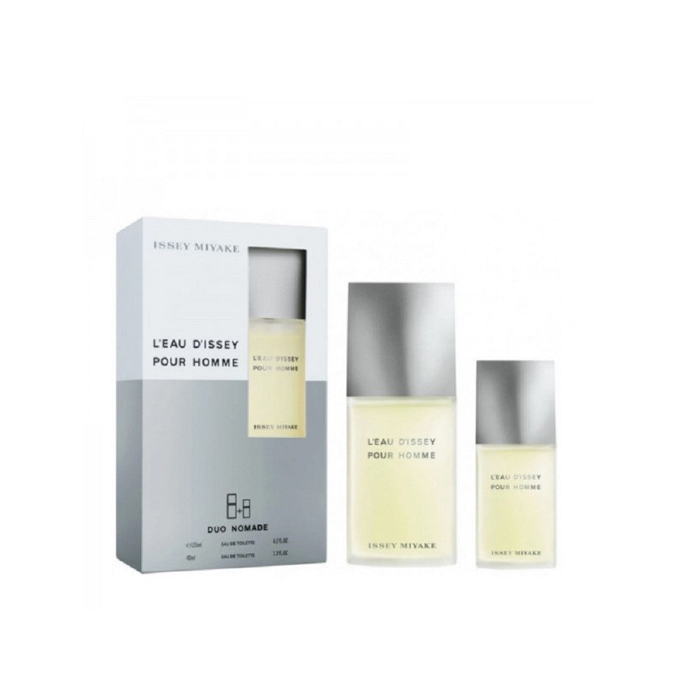 ISSEY MIYAKE L'EAU D'ISSEY POUR HOMME 2 PCS SET: 4.2 EAU DE TOILETTE SPRAY + 1.35 EAU DE TOILETTE SPRAY