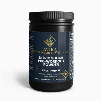 Nitric Shock Pre-Workout Powder (Fruit Punch)