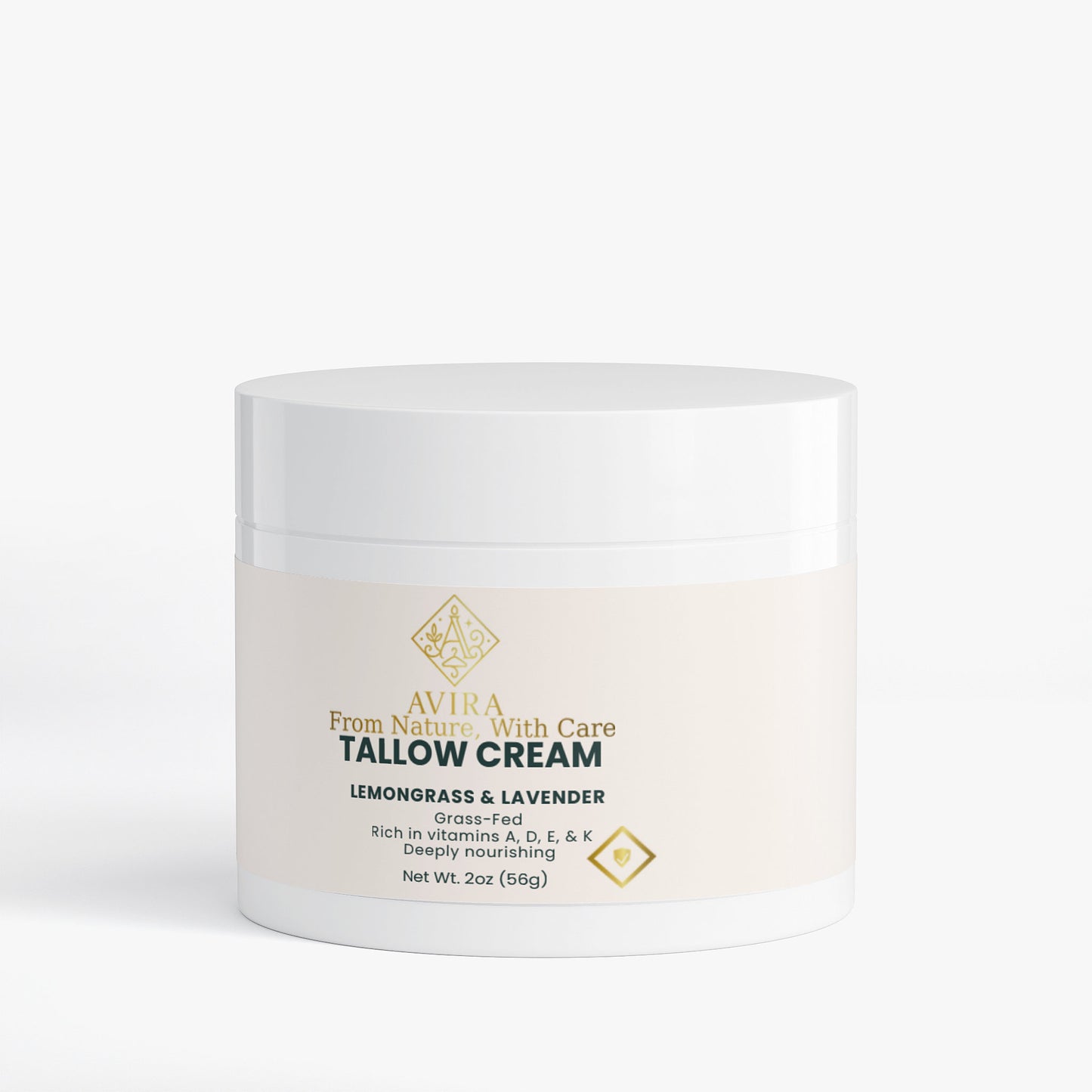 Tallow Cream Lemongrass & Lavender
