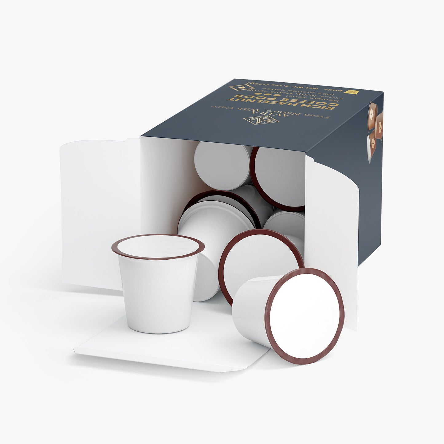 Rich Hazelnut Coffee Pods (Medium Roast)