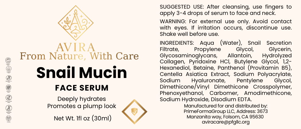 Snail Mucin Face Serum