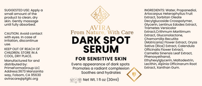 Dark Spot Serum for Sensitive Skin