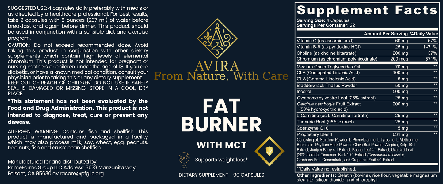Fat Burner with MCT
